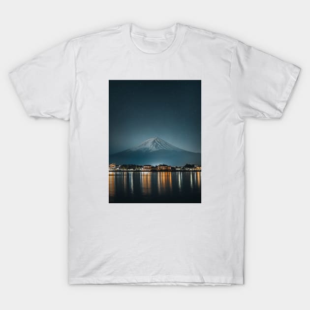 Mount Fuji T-Shirt by withluke